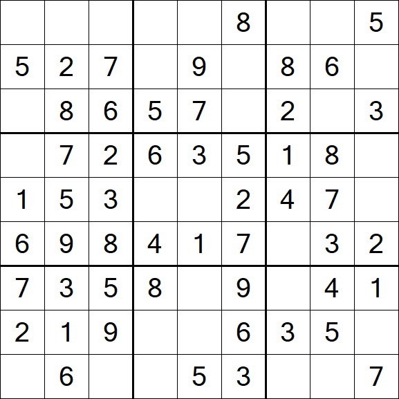 Sudoku - Einfach