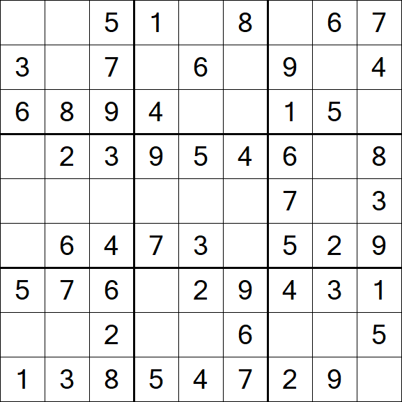 Sudoku - Einfach