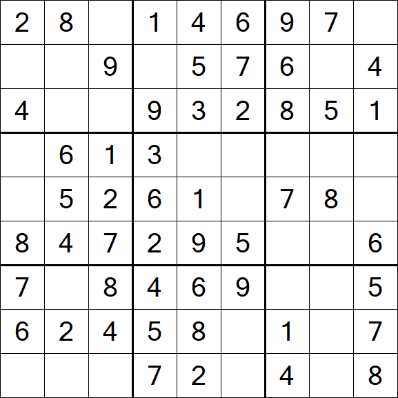 Sudoku - Einfach