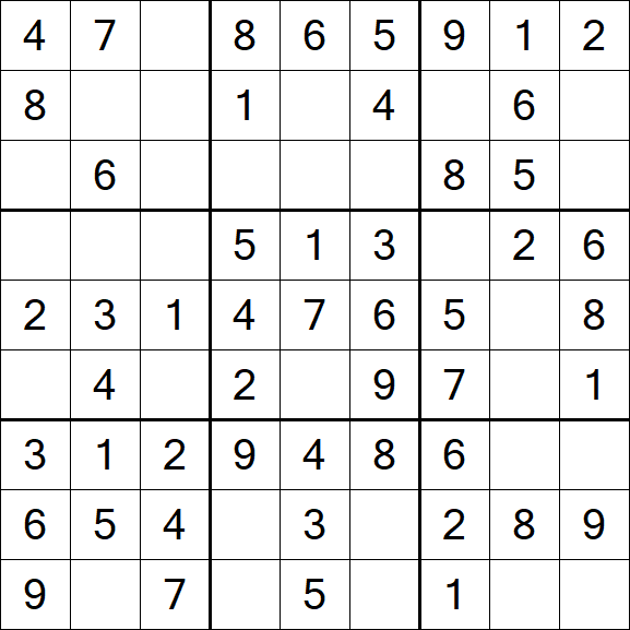 Sudoku - Easy