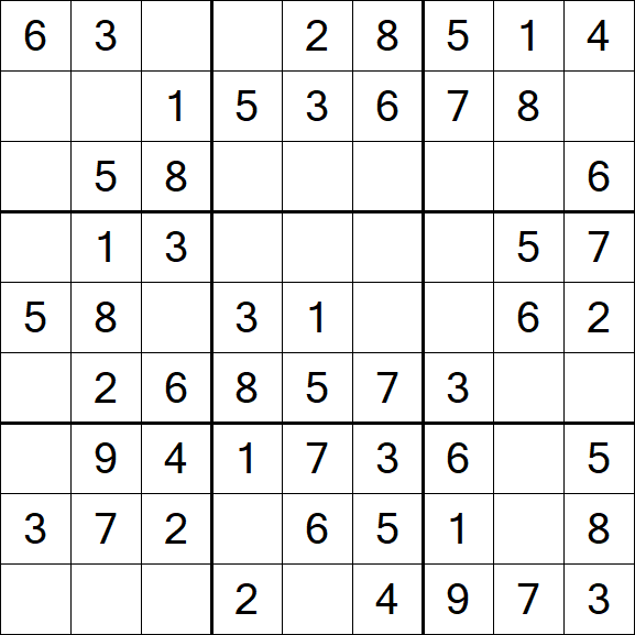 Sudoku - Einfach