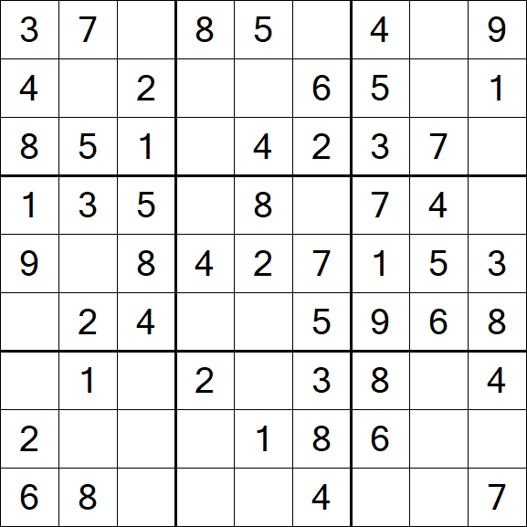 Sudoku - Einfach