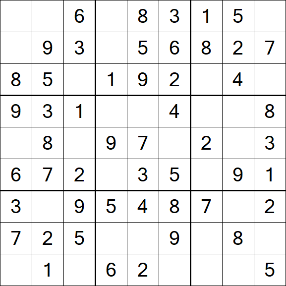 Sudoku - Einfach
