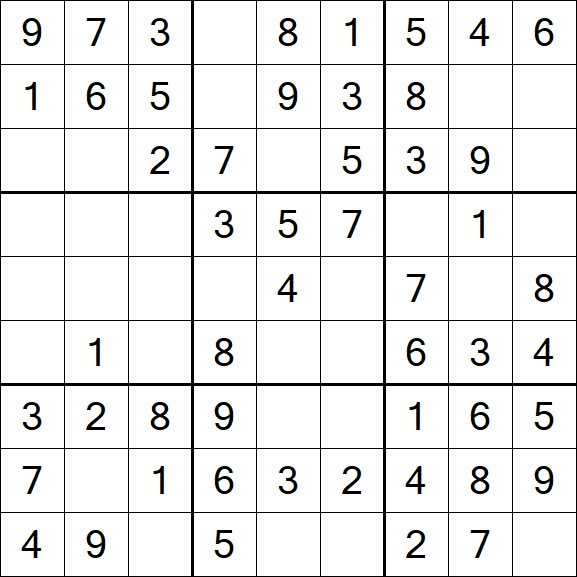 Sudoku - Einfach