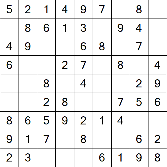Sudoku - Einfach