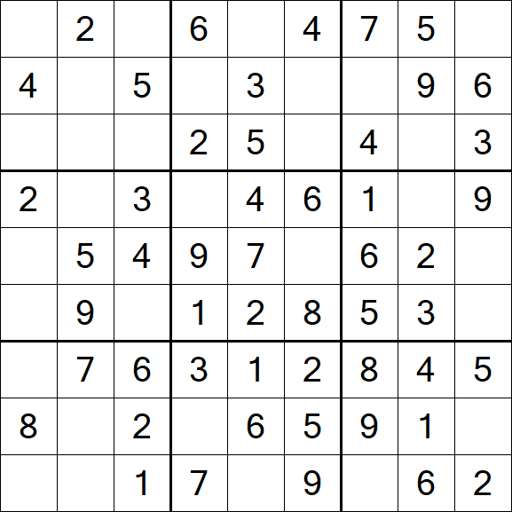 Sudoku - Einfach