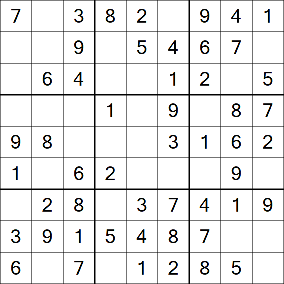 Sudoku - Einfach