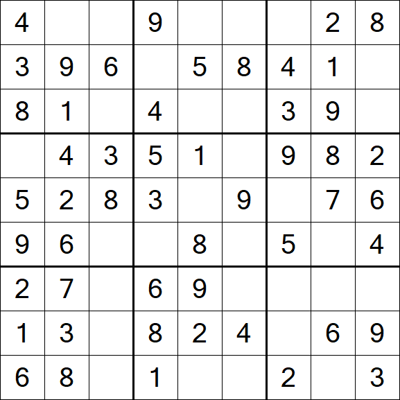 Sudoku - Einfach