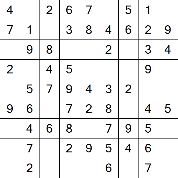 Sudoku - Einfach
