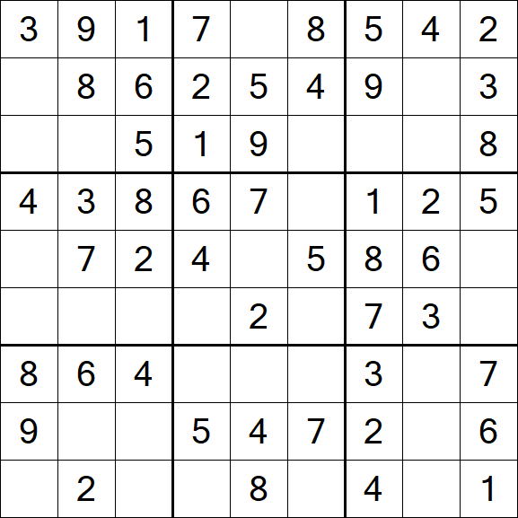 Sudoku - Einfach