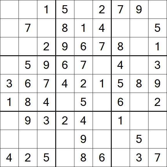 Sudoku - Einfach