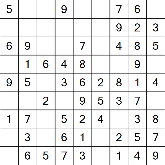Sudoku - Einfach
