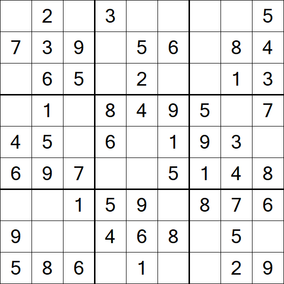 Sudoku - Einfach