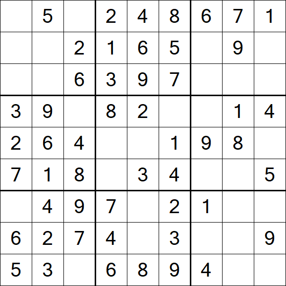 Sudoku - Einfach