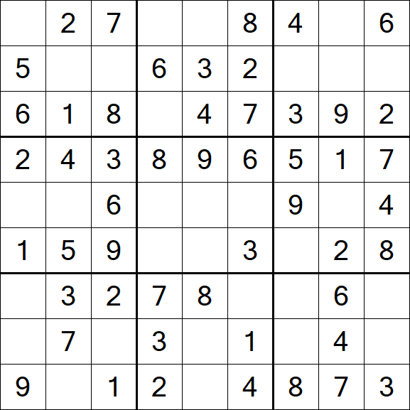 Sudoku - Einfach