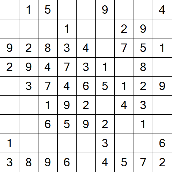 Sudoku - Einfach