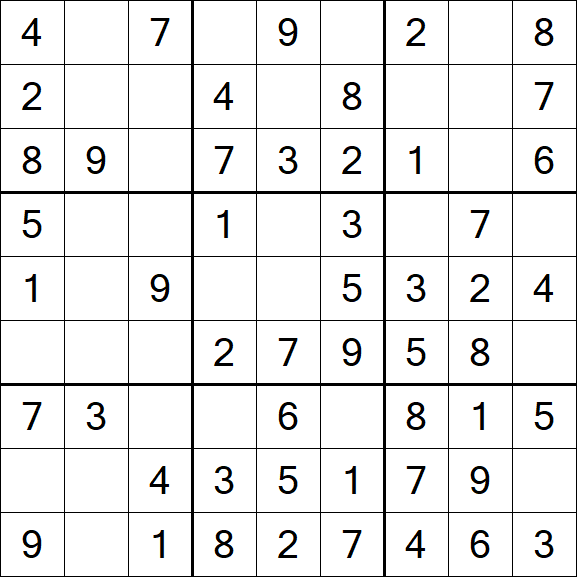 Sudoku - Einfach