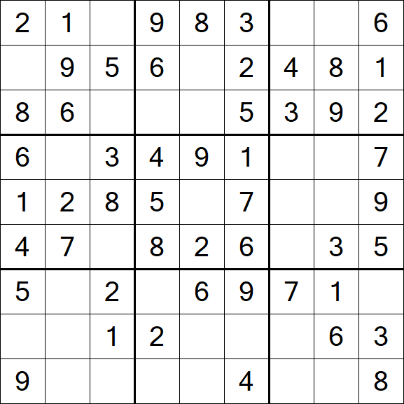Sudoku - Einfach