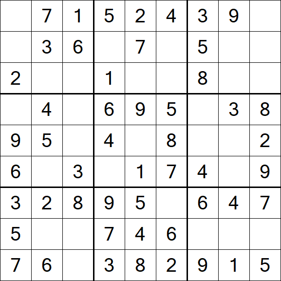 Sudoku - Einfach