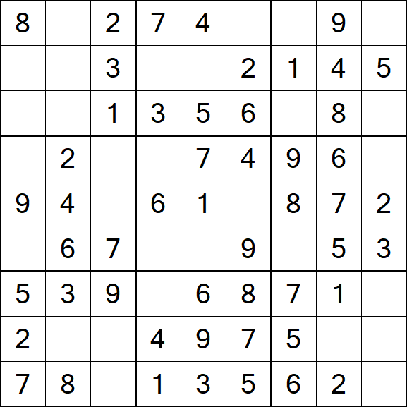 Sudoku - Einfach