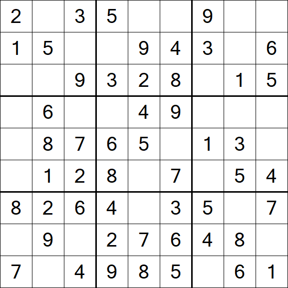 Sudoku - Einfach