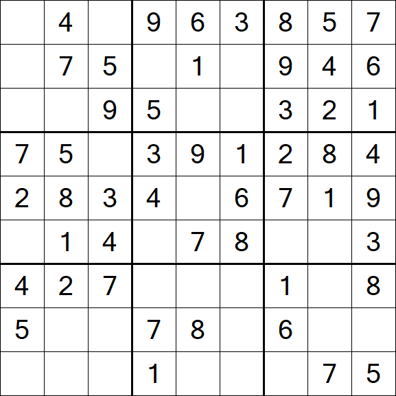 Sudoku - Easy