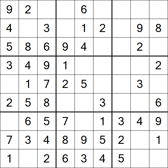 Sudoku - Einfach