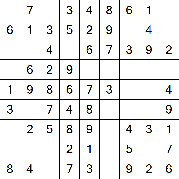 Sudoku - Einfach