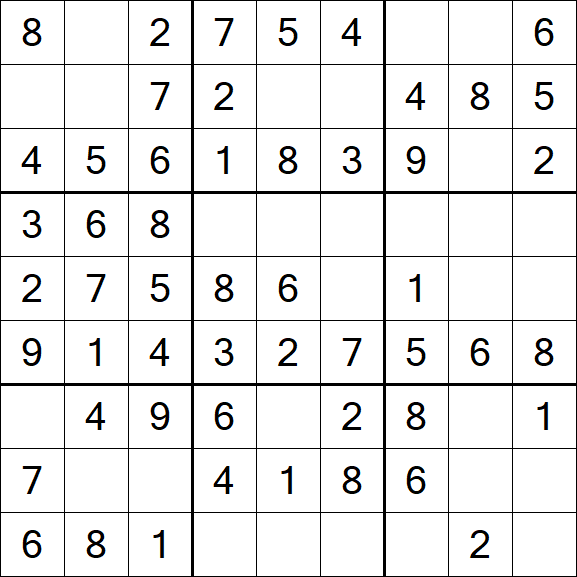 Sudoku - Einfach