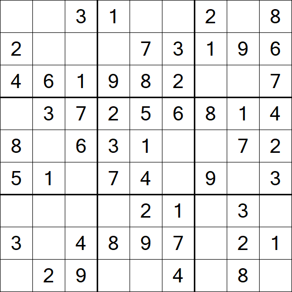 Sudoku - Einfach