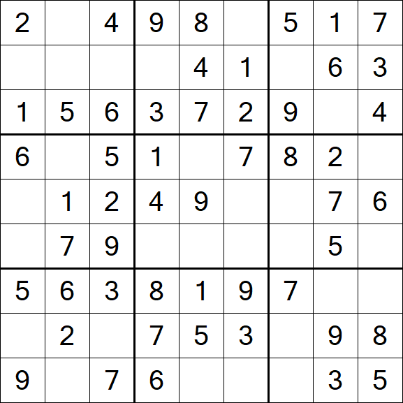 Sudoku - Einfach