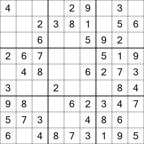 Sudoku - Einfach