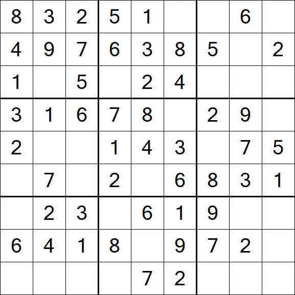 Sudoku - Einfach