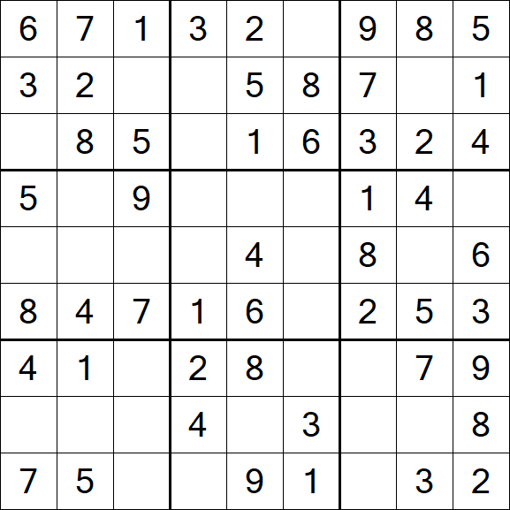 Sudoku - Einfach