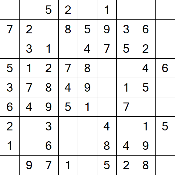 Sudoku - Einfach