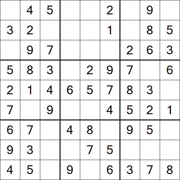 Sudoku - Easy