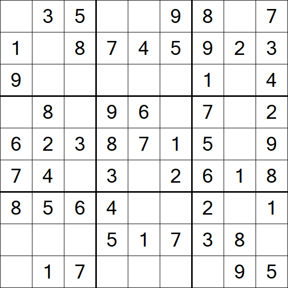 Sudoku - Einfach