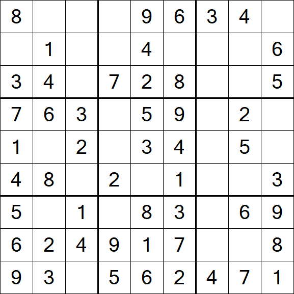 Sudoku - Einfach