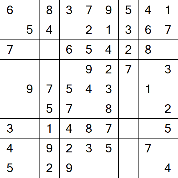 Sudoku - Einfach