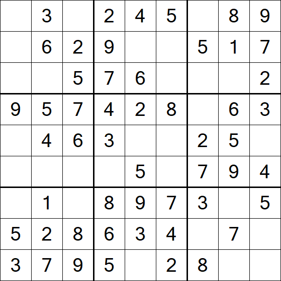 Sudoku - Einfach