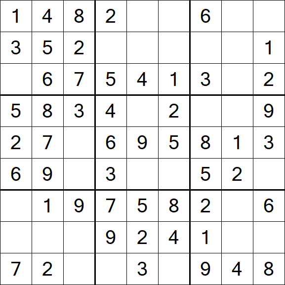 Sudoku - Einfach