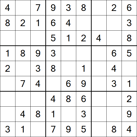 Sudoku - Easy