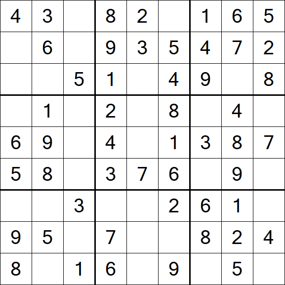 Sudoku - Einfach