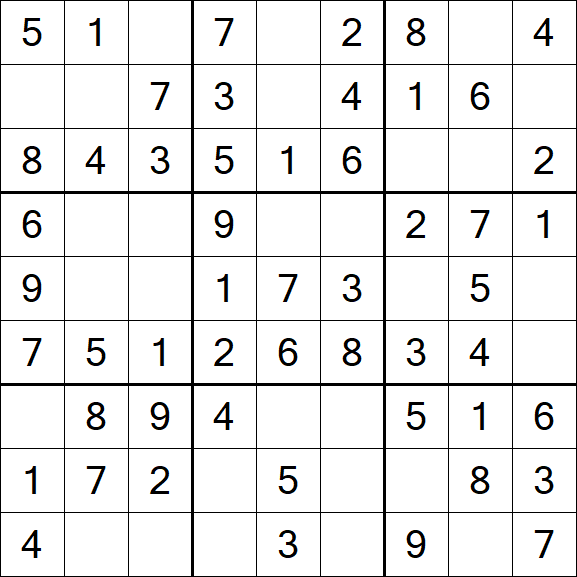 Sudoku - Einfach