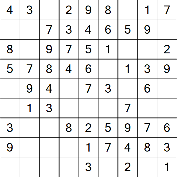 Sudoku - Einfach