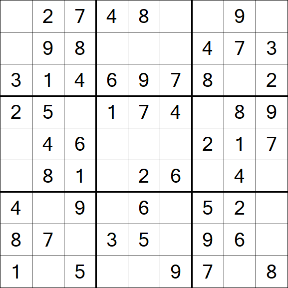 Sudoku - Einfach