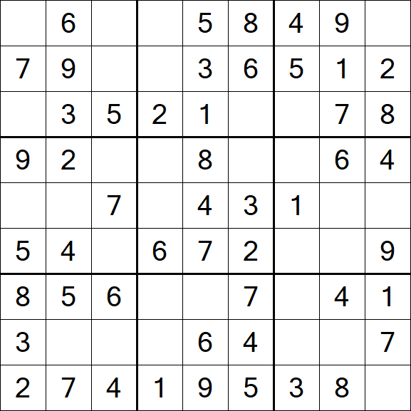 Sudoku - Einfach