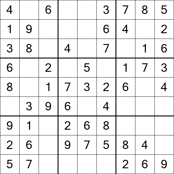 Sudoku - Einfach