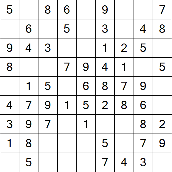 Sudoku - Einfach