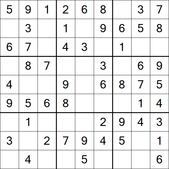 Sudoku - Einfach